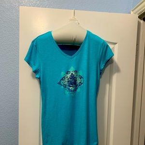 Earth Yoga Turquoise T-Shirt